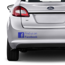 Find Us on Facebook Vinyl Cut Decal Sticker